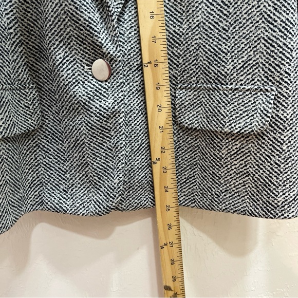 NY&C  Women Gray  Blazer Jacket Cardigan Top Size M - Picture 8 of 10